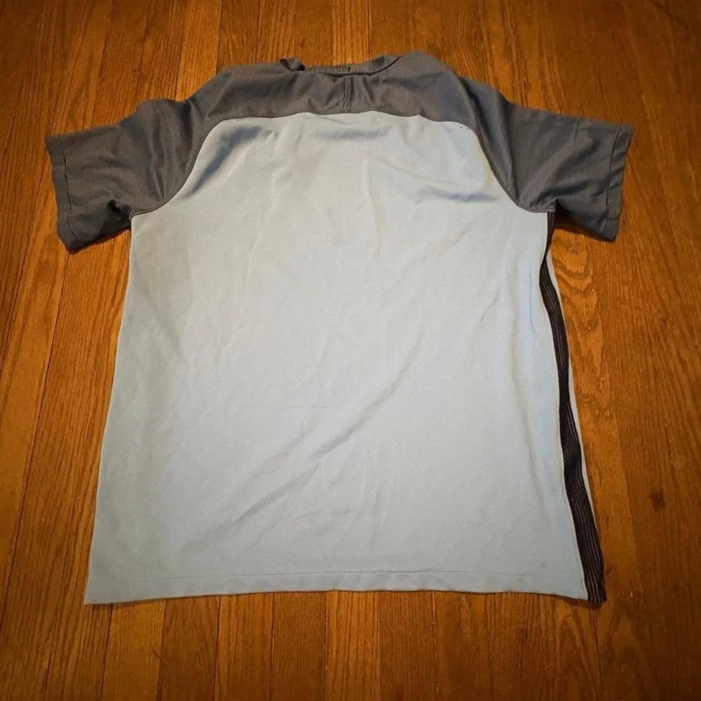 Manchester City Nike 2013-14 Home Kit Jersey - Etihad‎ Airways - Blue/Grey